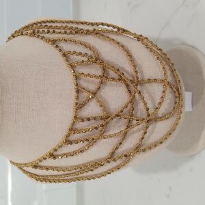 NWT Chan Luu Gold Beaded Necklace